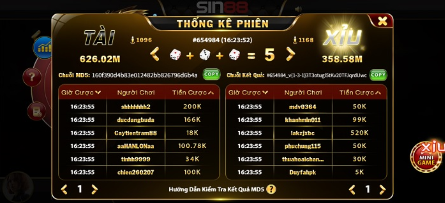 Bí kíp soi cầu Tài Xỉu